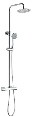 Produktbild von Duschsäule komplett mit Einhebelmischer Messing verchromt