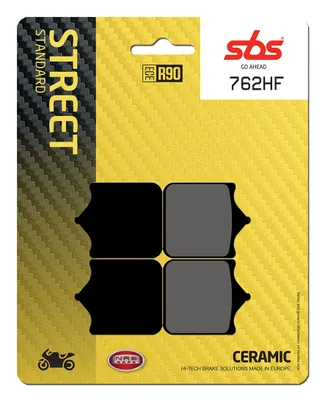 Produktbild von Bremsbelag SBS 762HF (Satz pro Scheibe) Street Ceramic