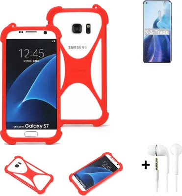 Produktbild von Handy-hülle + Kopfhörer kompatibel mit Xiaomi Mi 11 Pro Schutz-hülle Bumper Silikon Schutz Hülle Cover Case Silikoncase Silikonbumper TPU Softcase