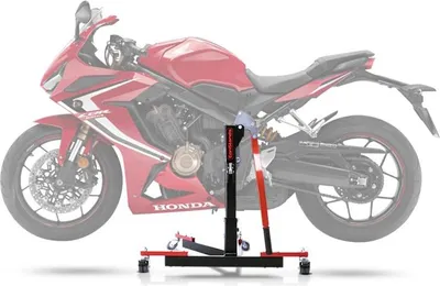 Image de Béquille centrale CS Power Evo pour Honda CBR 650 R 19-25 rouge
