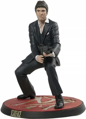 Scarface Tony Montana figúrka so samopalom