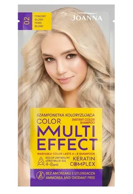 Produktbild von Joanna Multi Effect Coloring Tint 02 Pearl Blond 35g