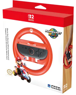 Obrázek produktu pro Hori NSX-052E, Nintendo Switch, Nintendo Switch 2, Závodní volant, Modrá, Červená, Konzola, Nintendo, Čína