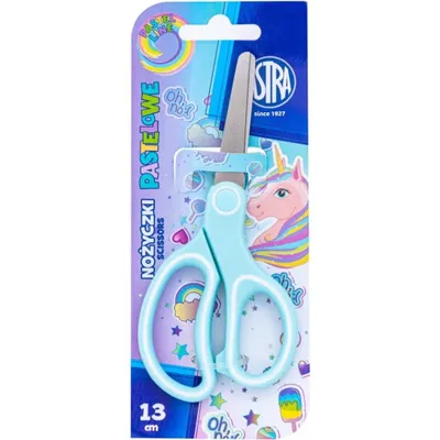 Zdjęcie produktu dla Nożyczki ergonomiczne Astrakids Unicorn 13 cm.