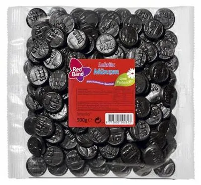 Produktbild von Rotband-Lakritz-Münzen (d) (12x 500gr)