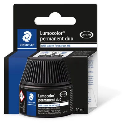 Immagine prodotto di STAEDTLER Tankstelle Lumocolor duo schwarz