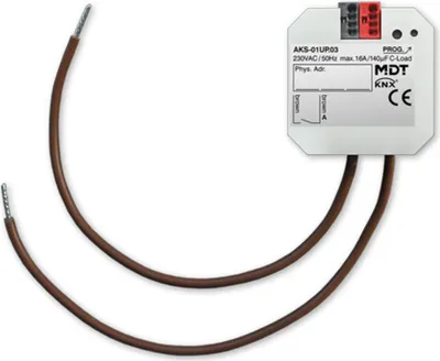 Produktbild von MDT AKS-01UP.03 Schaltaktor 1-fach UP 16 A 230 V AC