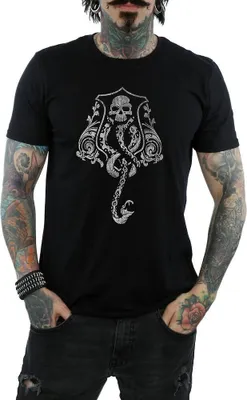 Produktbild von Harry Potter - T-Shirt Logo für Herren BI978 (3XL) (Schwarz)