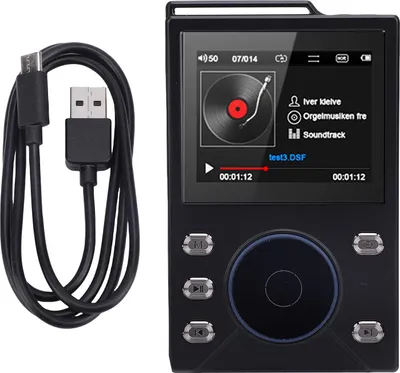 Obrázek produktu pro HiFi MP3 přehrávač s Bluetooth 5.4 DSD FLAC bezztrátové přehrávání hudby ve vysokém rozlišení DSD256 podporuje až 256 GB