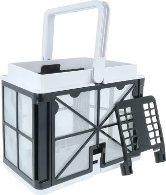 Produktbild von vhbw Filterkorb mit Motorschutz kompatibel mit Dolphin S 100, 50 Poolsauger, Poolroboter - 23,5 x 14,5 x 18 cm