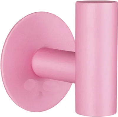Produktbild von INF 2er-Pack rosa selbstklebende Haken, Wandhaken ohne Bohren S