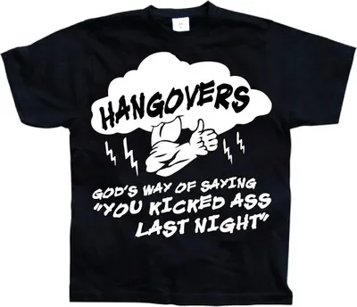 Produktbild von Hangovers - Gods Way - Medium - Black
