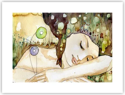 Produktbild von Poster - Poster ohne Rahmen - Frau modern - 40x30 cm - Wand Bild - Wanddeko - Wandbilder - Kunstposter - Wandposter - Bilder - Kunstdruck - Wanddekoration - Wandbild - P2XAA40x30-3553