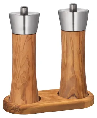 Salz- & Pfeffermühlen-Set Augsburg Olivenholz 18 cm