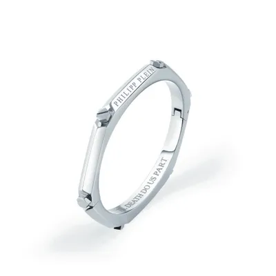Image de Philipp Plein - PJ1EA01BL - Bracelet-jonc - Hommes - 8,1x7cm - THE PLEIN CUFF