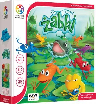 Obrázok produktu pre Smart Games Żabki gra logiczna dla dzieci
