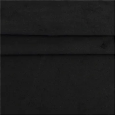 Samt Velvet ab 0,5mx143cm Polsterstoff Möbelstoff unifarben schwarz