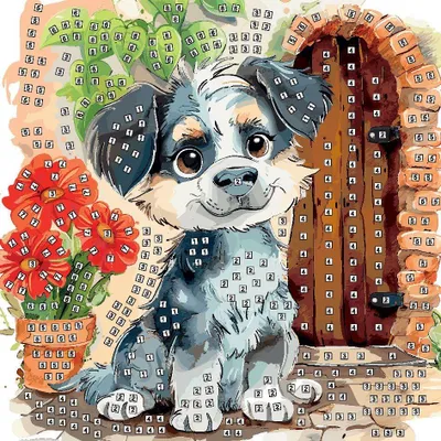 Produktbild von Schaumstoffmosaik Hund Fun&Joy