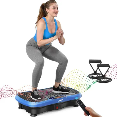 Productafbeelding van Trilplaat sport - 120 snelheden - 5 programma's - Met weerstandsbanden - 150 kg