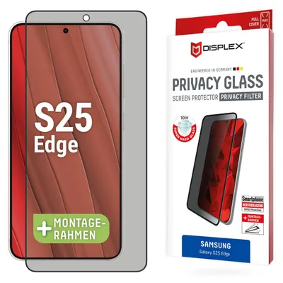 Productafbeelding van DISPLEX Privacy Glass beschermfolie voor Samsung Galaxy S25 Edge