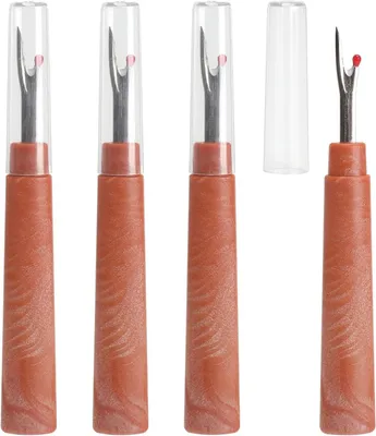 Produktbild von 4-teiliges Profi-Nahttrenner-Set mit Edelstahlklinge und Kunststoffgriff