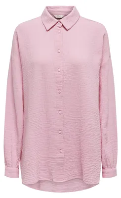Produktbild von ONLY Damen ONLTHYRA Oversized Shirt NOOS WVN 15267998 ,Begonia Pink ,S