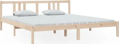 Produktbild von vidaXL Massivholzbett 180x200 cm