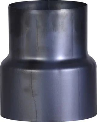 A single metal pipe reducer is shown against a white background.
