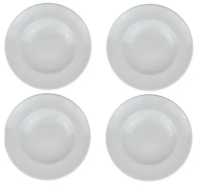 Immagine prodotto di Solidchoice - Set di 4 piatti per pasta XXL con cucchiai