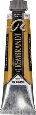 Produktbild von Rembrandt Ölfarbe Tube 40 ml Transparentgelb Grün 281
