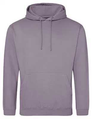 Obrázok produktu pre Just Hoods JH001 | College Hoodie / mikina s kapucňou v mnohých farbách - Farba: Dusty Lilac - Veľkosť: XXL