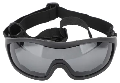 Produktbild von Hunde-Sonnenbrille, UV-Schutz, Wind- und Staubschutz, Haustierbrille, Augenschutz mit verstellbarem Riemen für Katzen, Grau