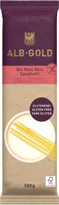 Obrázok produktu pre CESTOVINY (KUKURIČNÉ A RYŽOVÉ) BEZLEPKOVÉŠPAGETY 500 g - ALB GOLD