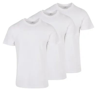 Produktbild von Build Your Brand, T-Shirt, Herren, White M, 3-Pack
