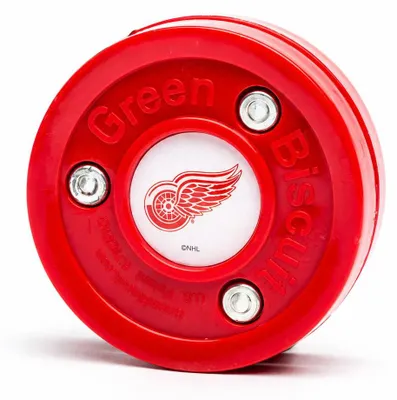 Immagine prodotto di Puck Green Biscuit NHL Detroit Red Wings rosso
