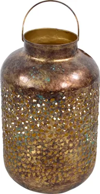 Immagine prodotto di Lanterna - Ø20x32cm - Metallo - Vetro - Oro