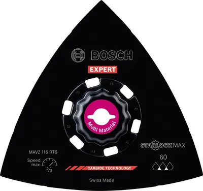 Produktbild von EXPERT MAVZ 116 RT6 Schleifplatte für Multifunktionswerkzeuge, 116 mm