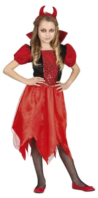 Immagine prodotto di Guirca Costume da Diavoletta 10-12 anni 10-12 anni