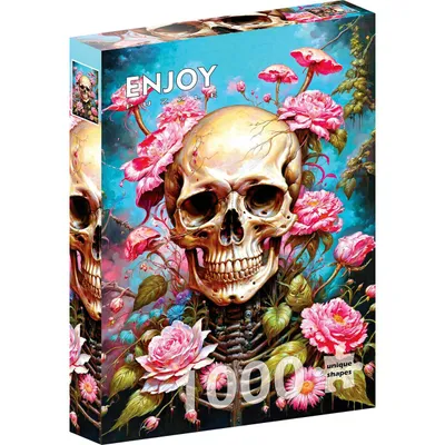Image de Puzzle 1000 pièces Enjoy – Jardin Squelette