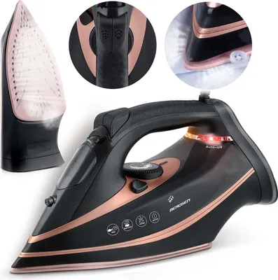 Produktbild von Dampfbügeleisen 3000 W, Keramiksohle, Vertikaldampf