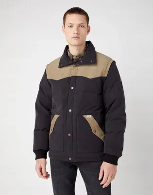 Produktbild von Wrangler | Herren Winterjacke Detachable Sleeve abnehmbare Ärmel Outdoor Größe XL