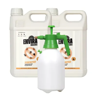 Produktbild von Envira Zecken Abwehrspray 2x5L mit Drucksprüher