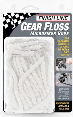 Produktbild von Finish Line Zahnseide Mikrofaser-Kassettenreiniger 20 Stk.
