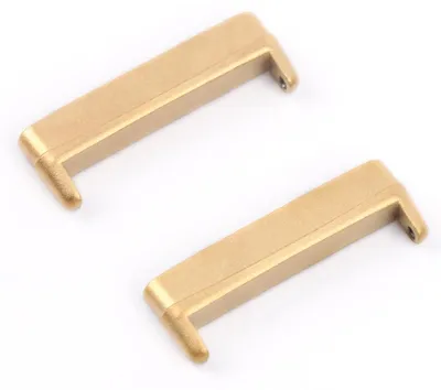 Produktbild von Fitbit Versa 4 / Sense 2 Metall Armband Uhr Adapter Zubehör Gold Smart Watch