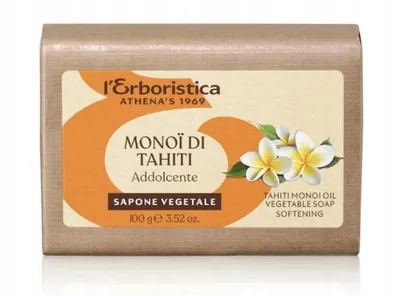Produktbild von L'Erboristica di Athena's Monoi di Tahiti Vegane Seife 100 g