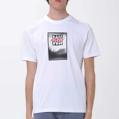 Produktbild von BOSS T-Shirt Te_Dj Weiß