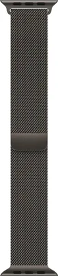 Produktbild von Apple Watch 41 mm Milanese - wymienny pasek na rękę - grafitowy