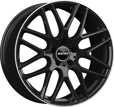 Produktbild von 18 Zoll Alufelge GMP berghem 18"x8" 5x112 PCD ET35 66.6mm Felge Schwarz