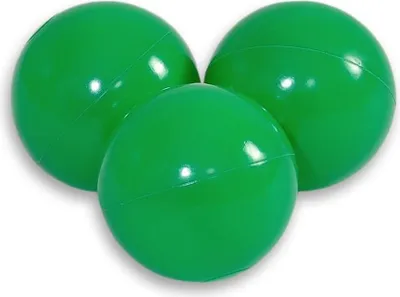 Produktbild von Plastikbälle, Spielbälle, sicheres Kindermaterial - 50 Stück - Grün