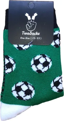Produktbild von Lustige bunte Kindersocken Fußballsocken Jungen Mädchen witzige Strümpfe als Geschenk, atmungsaktiv Einheitsgröße 25-33